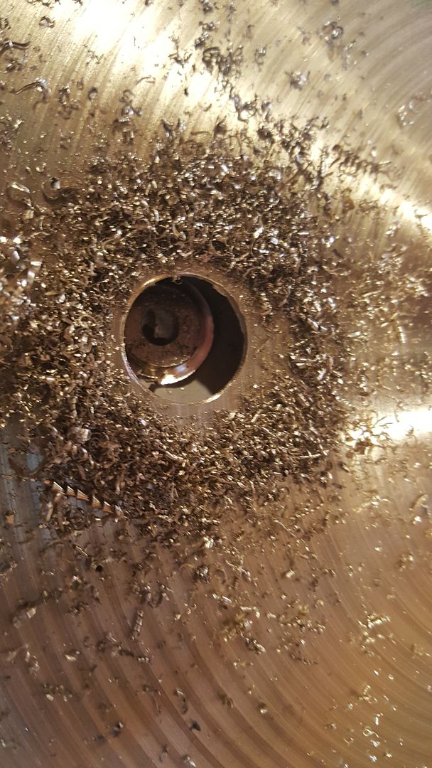 Added vent holes to my hihat